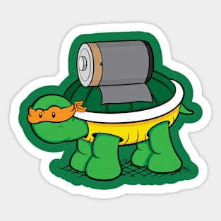 Turtle Power Mikey Sticker